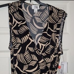 Geo Pattern wrap dress